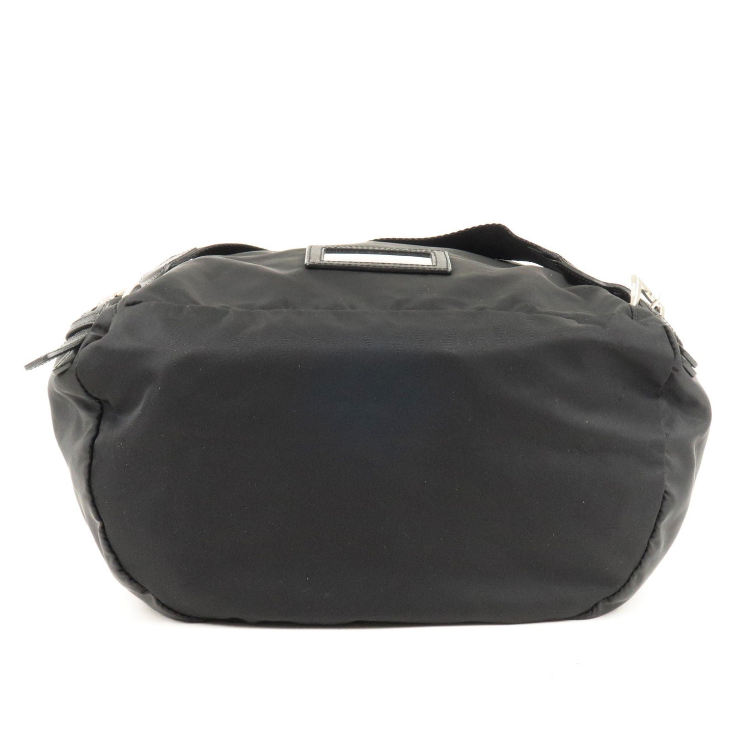 Prada Prada Logo Nylon Leather Back Pack Ruck Sack Travel Bag