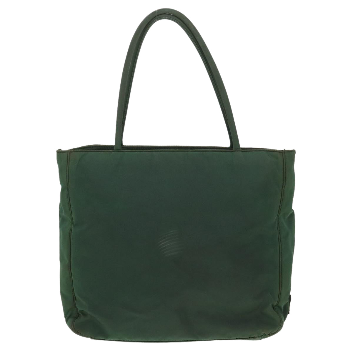Prada Hand Bag Nylon Green Travel Bag