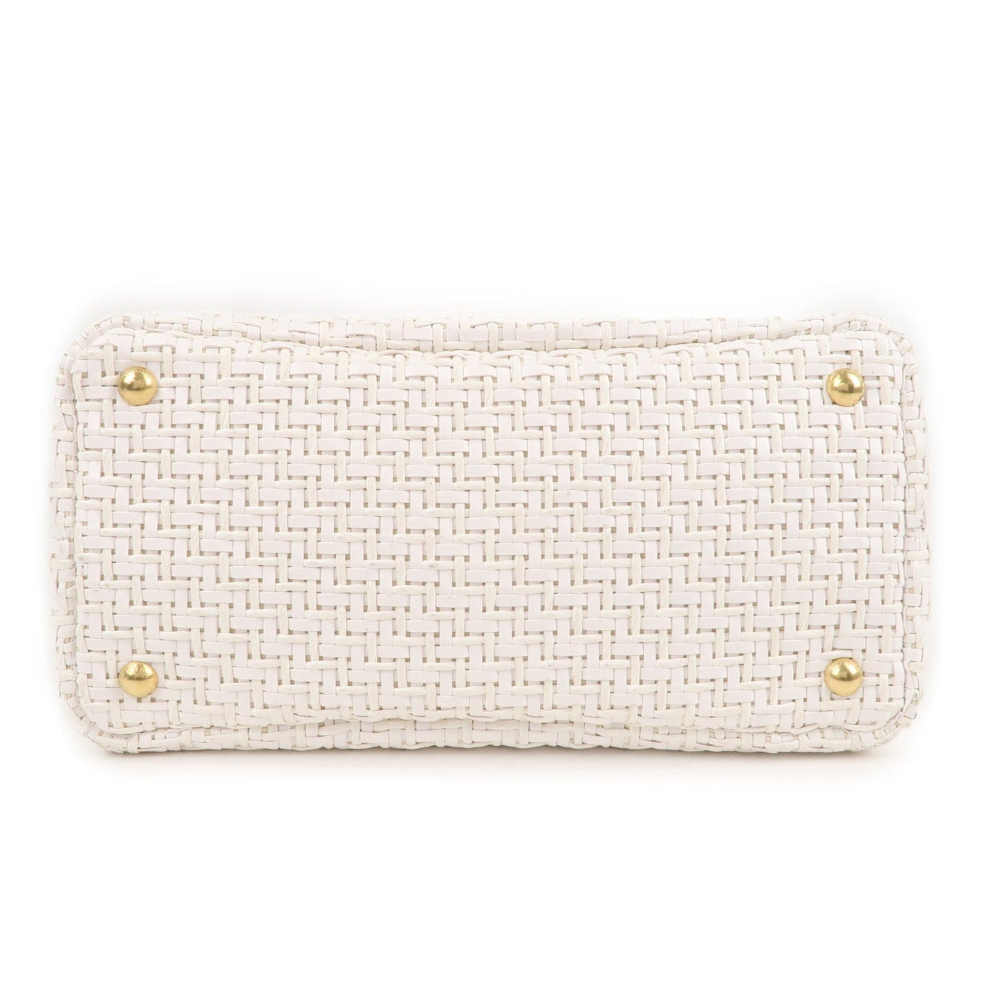 Prada Prada Canapa Straw Canvas 2Way Bag Shoulder Bag