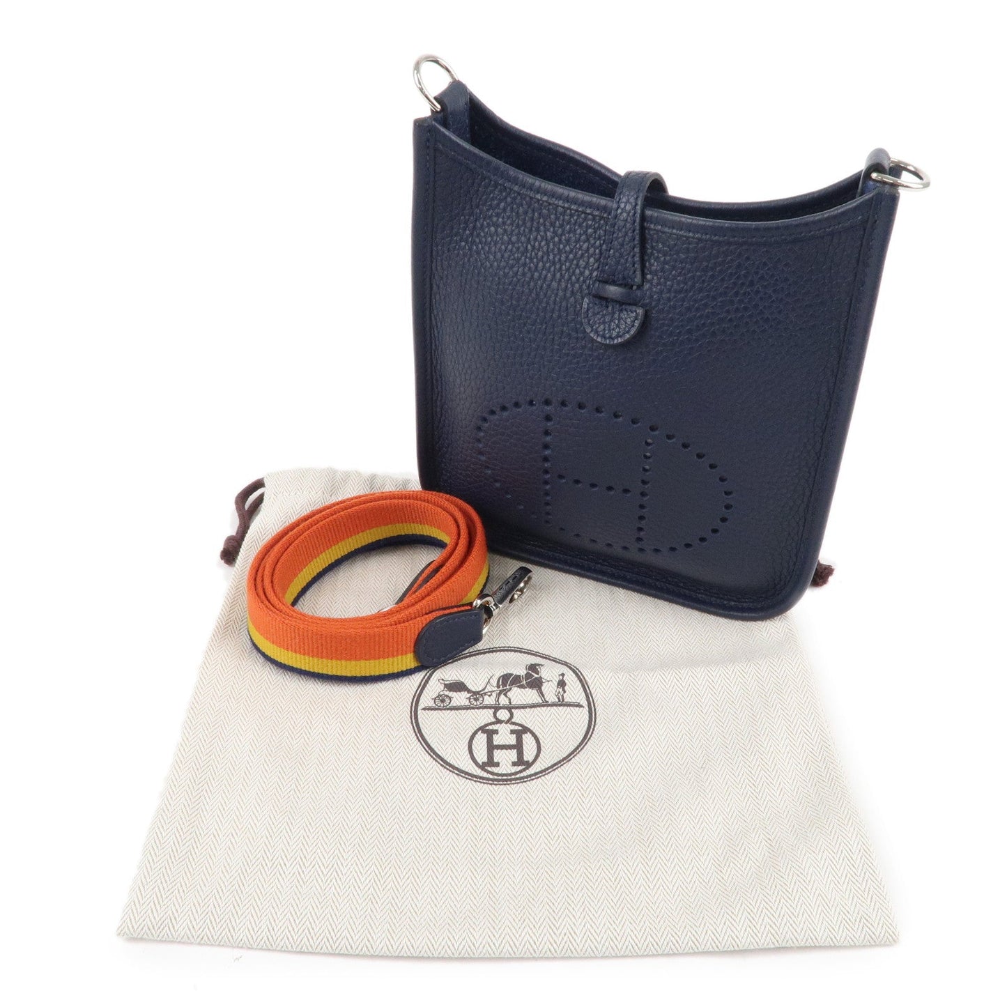 Hermes Luxury Taurillon Clemence Evelyne Tpm Amazon Shoulder Shoulder Bag