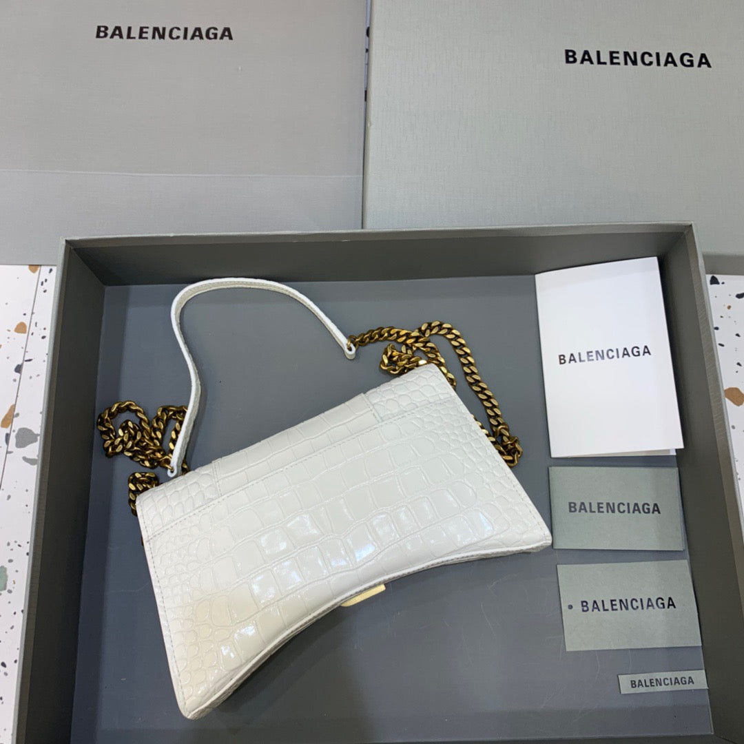 Top Quality Hourglass Wallet On In For White Chain Crossbody Bag