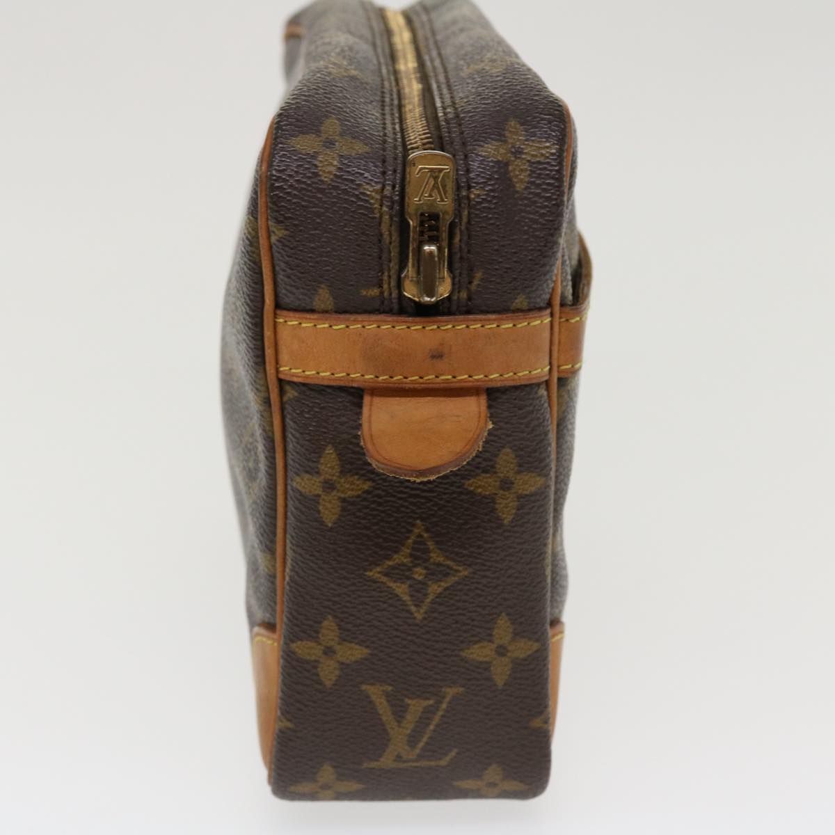 LOUIS VUITTON Monogram Compiegne 28 Clutch Bag M51845 LV 38598