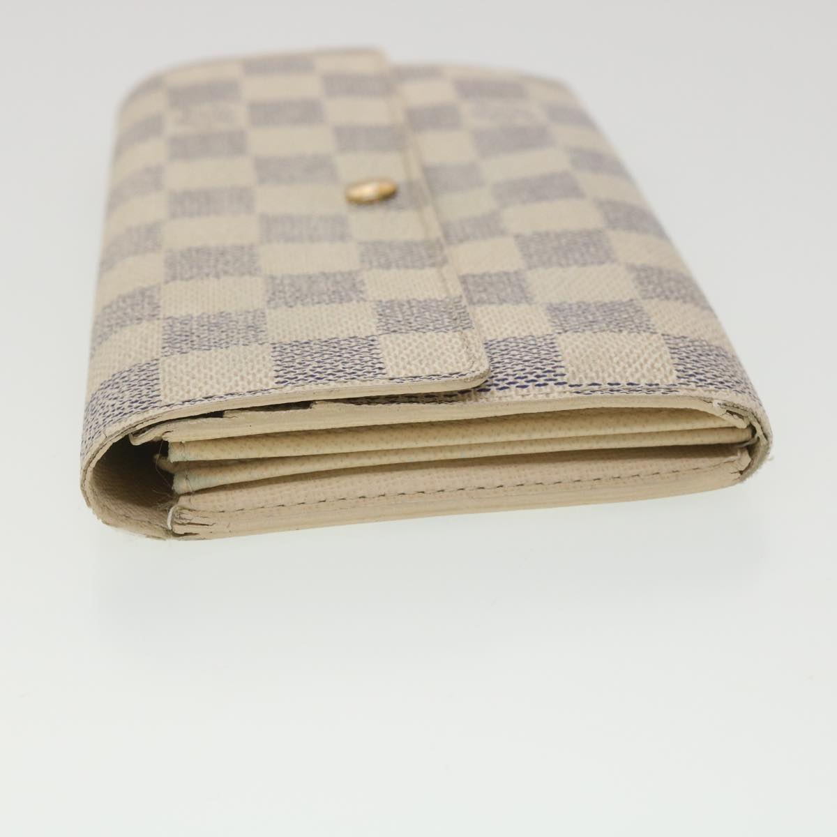 Louis Vuitton Damier Azur Portefeuille Sarah Long Wallet LV