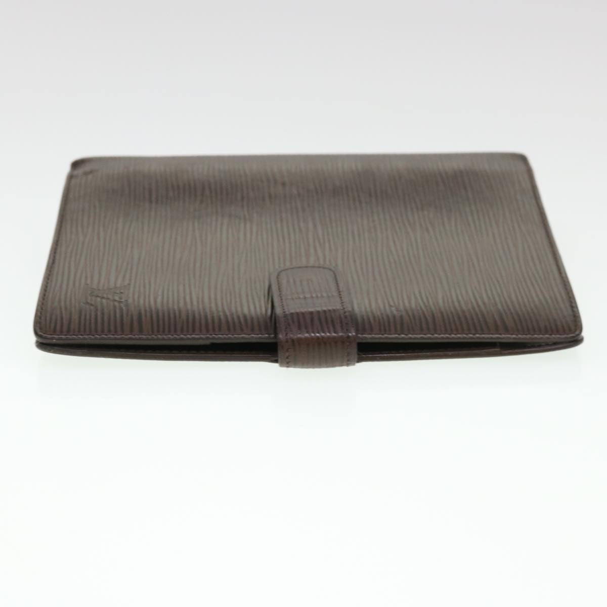 LOUIS VUITTON Epi Agenda MM Day Planner Cover Mocha R2004D LV 38948