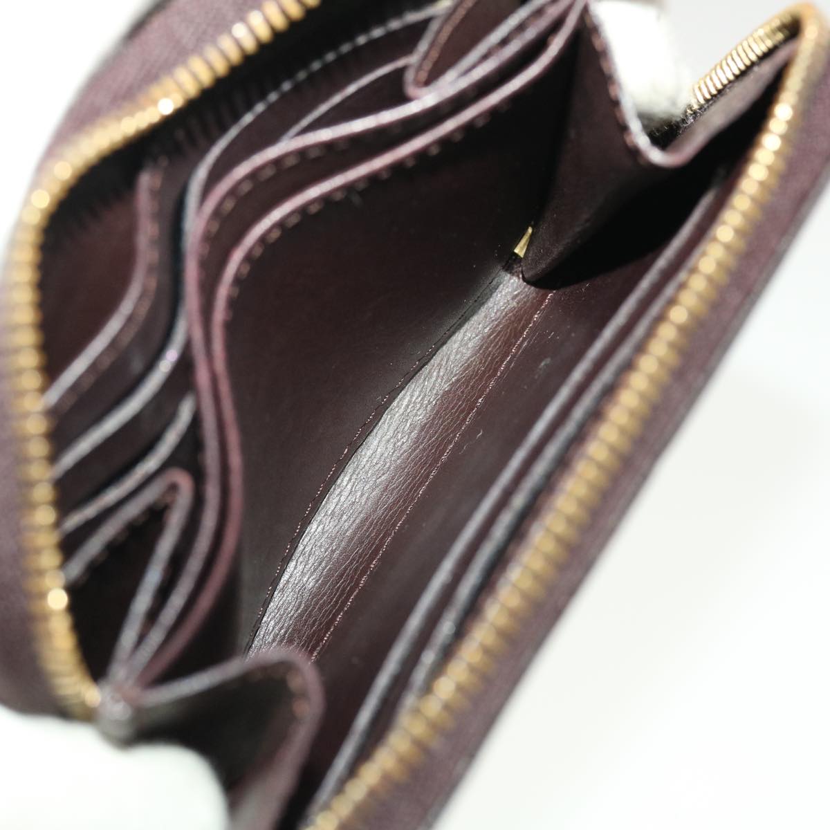 Louis Vuitton Monogram Vernis Zippy Coin Purse Amarante LV