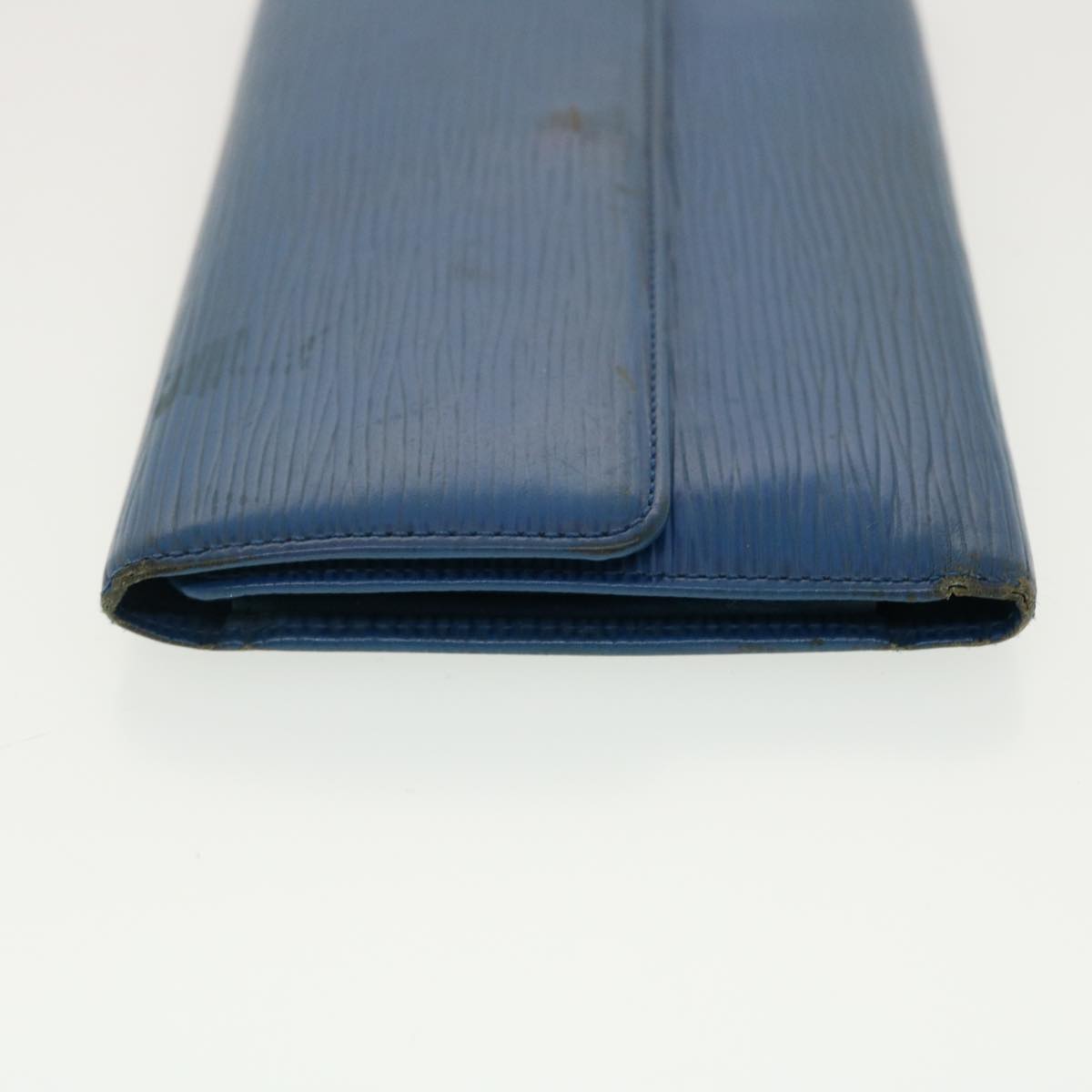 Louis Vuitton Epi Porte Tresor International Long Wallet Blue