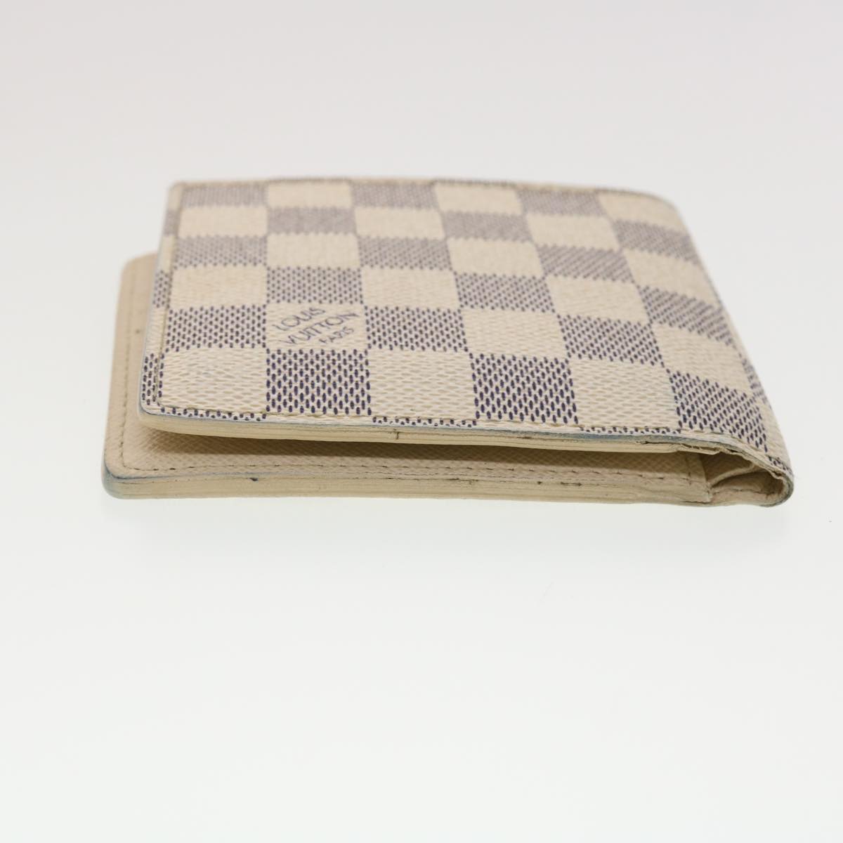 Louis Vuitton Damier Azur Porte Feuille Marco Bifold Wallet LV
