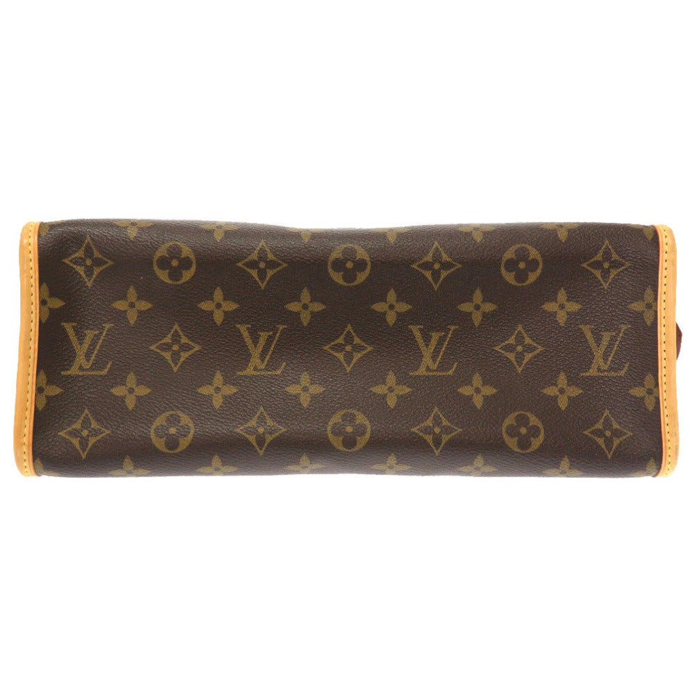 Louis Vuitton M40009 Popan cool Monogram Canvas Brown Handbag 3J0337Iil6