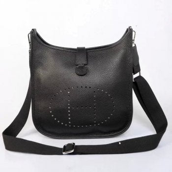 Hermes Luxury Evelyne Iii Crossbody Bag Pm Black