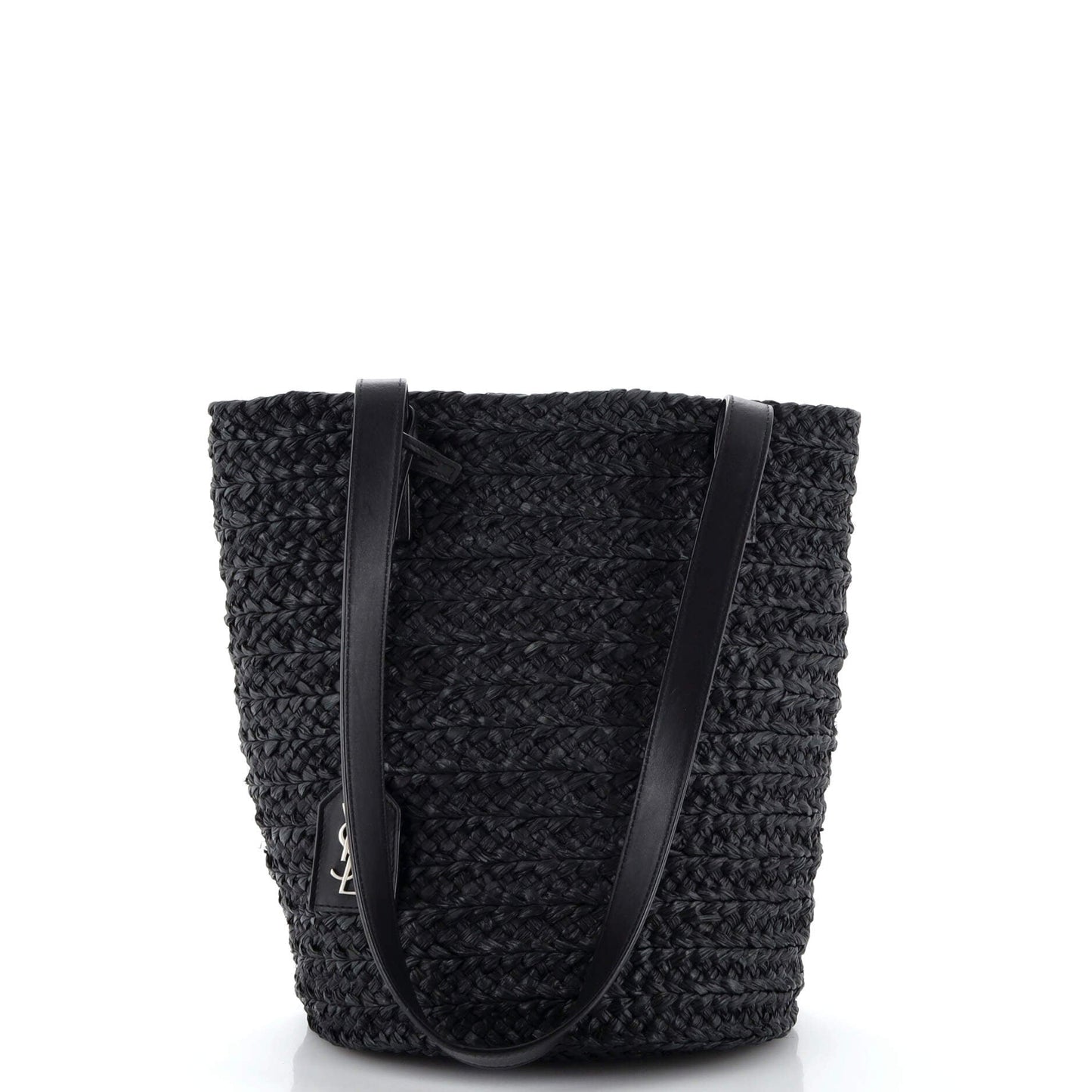 YSL Saint Laurent Saint Laurent Trending Panier Basket Shopper Tote Raffia Small Tote Bag