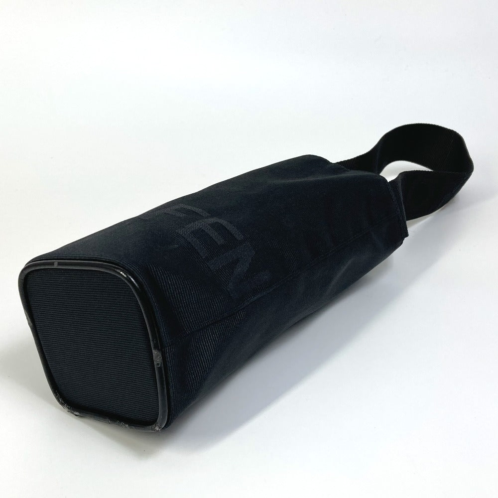 Fendi Bottle Holder Unisex Unisex Handbag Nylon Black Logo Travel Bag