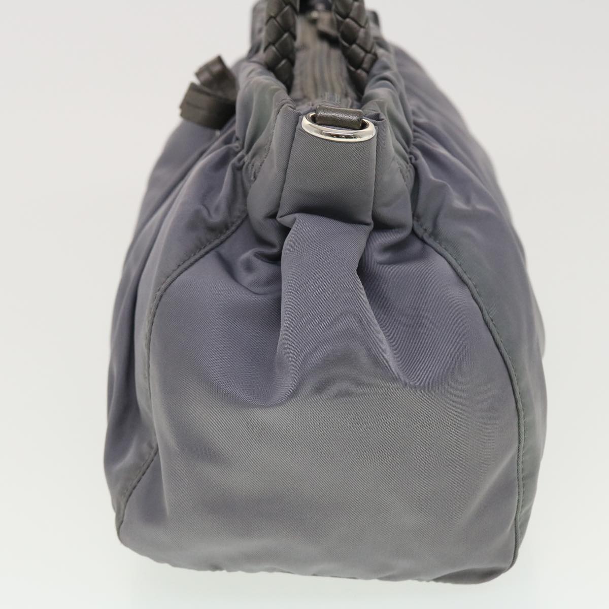 Prada Hand Bag Nylon Gray Travel Bag Nylon Gray 40329