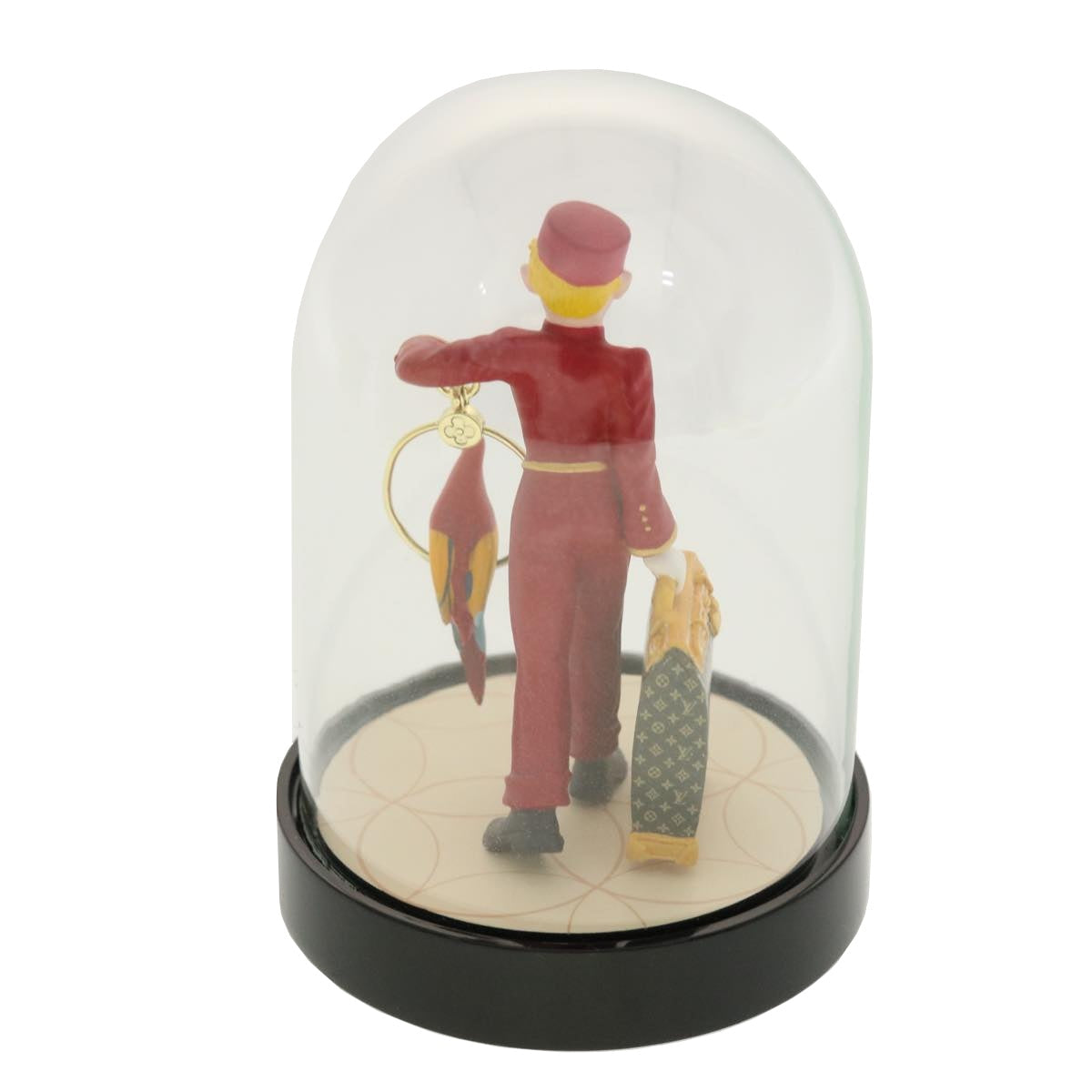LOUIS VUITTON Bellboy Snow Globe Clear M99551 LV 40477