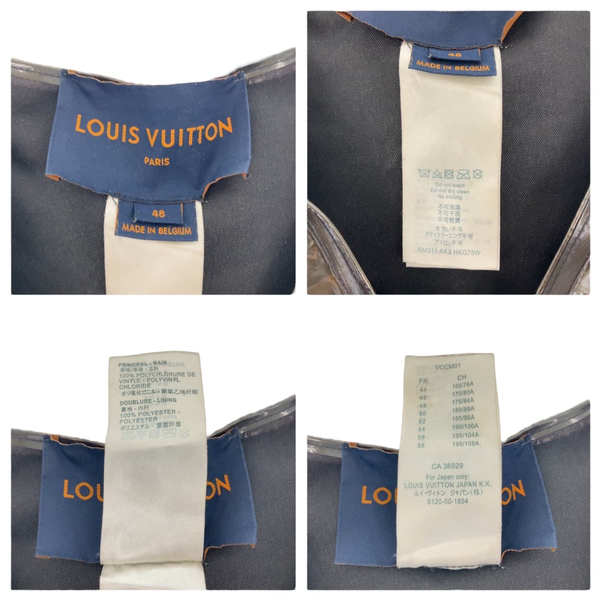 Louis Vuitton Vest RM211 AK3 HKG75W Plastics Monogram Brown Handbag
