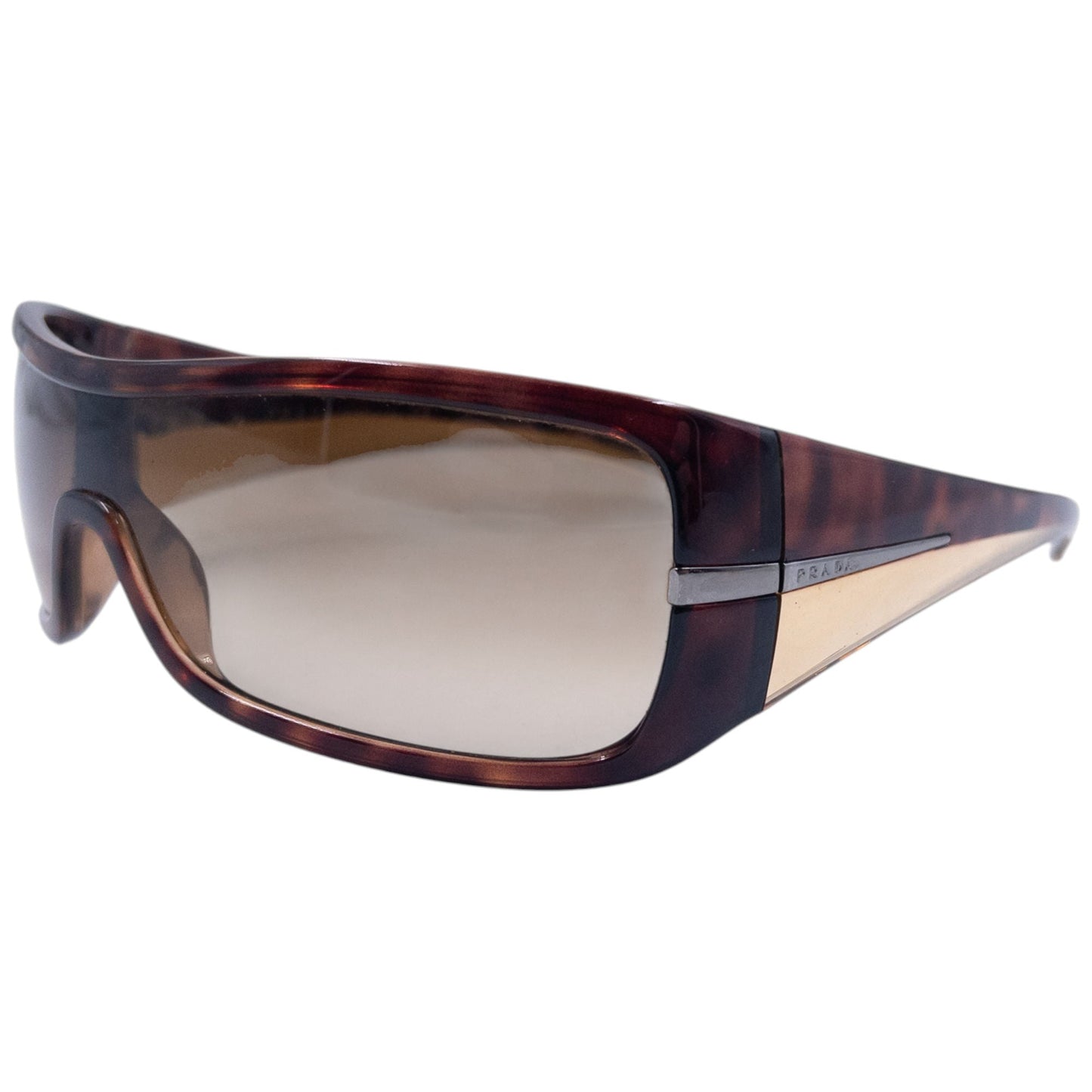 Prada Handbag Tortoise Shell Sunglasses 4 Brown