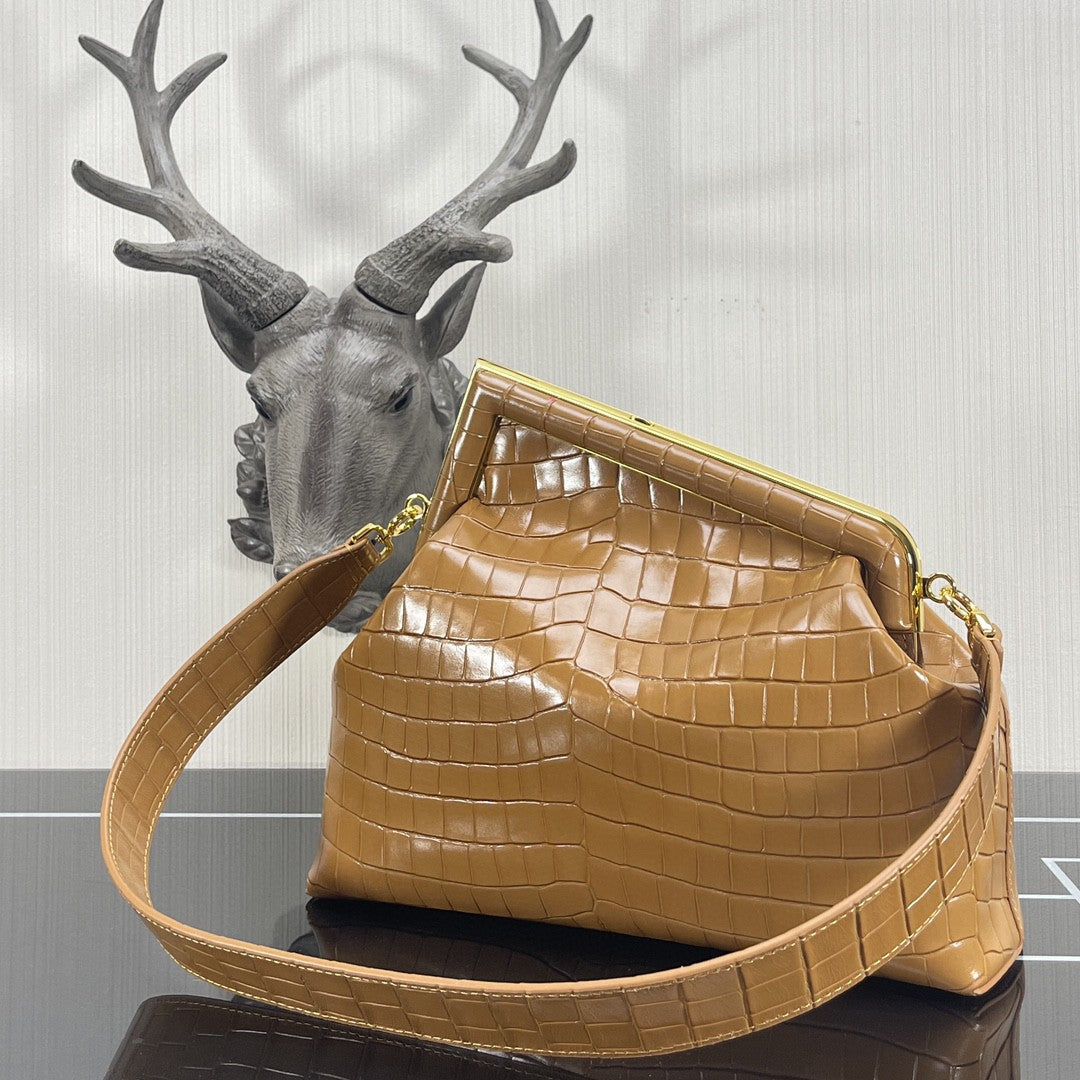 Top QualityTop Quality Top QualityTop Brown Medium Handbag Bag 325Cm13In