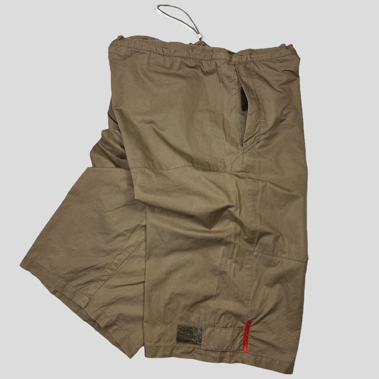Prada Handbag Sport 00’s Technical Cotton Long Shorts