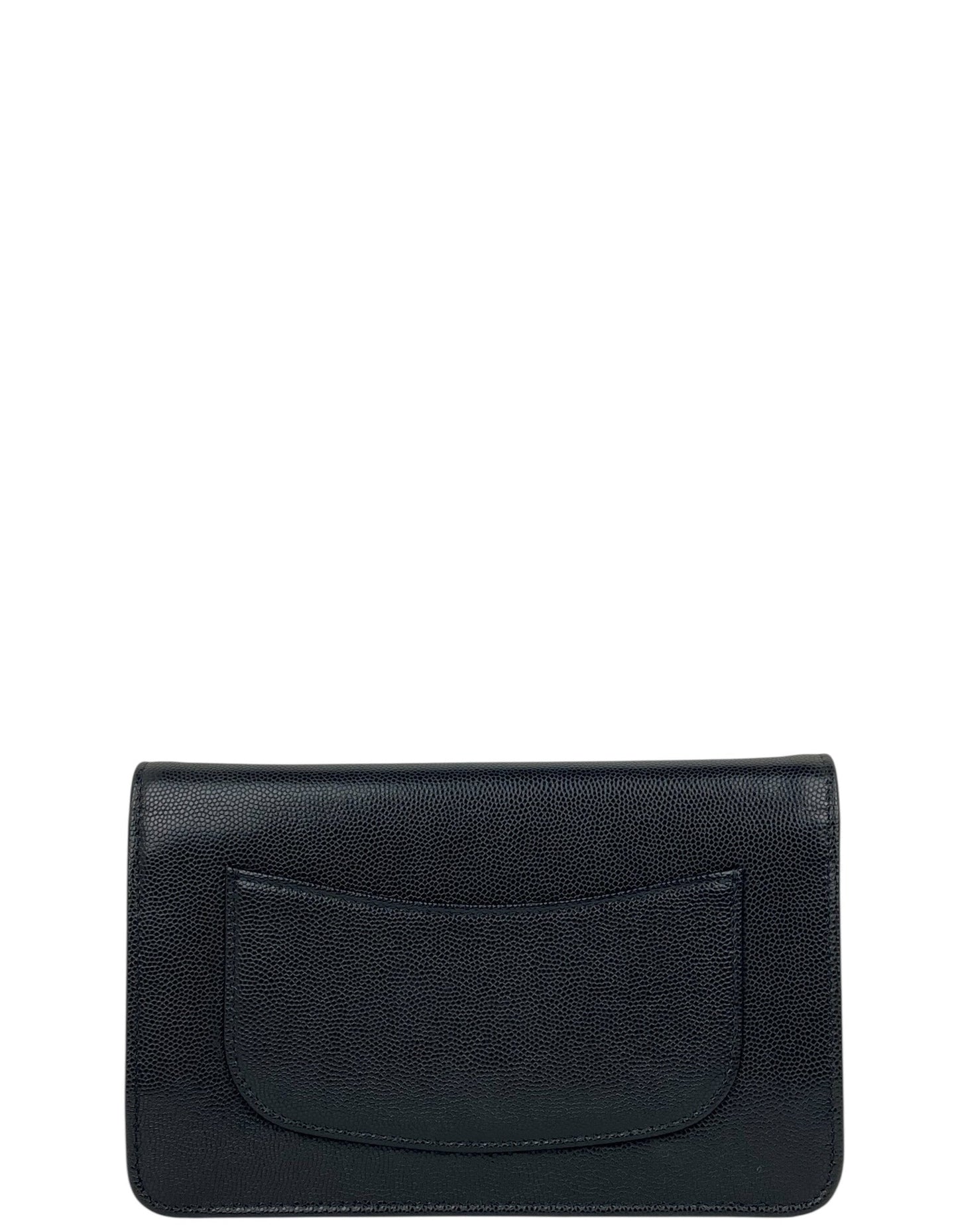 Chanel Black Timeless Cc Woc Bag