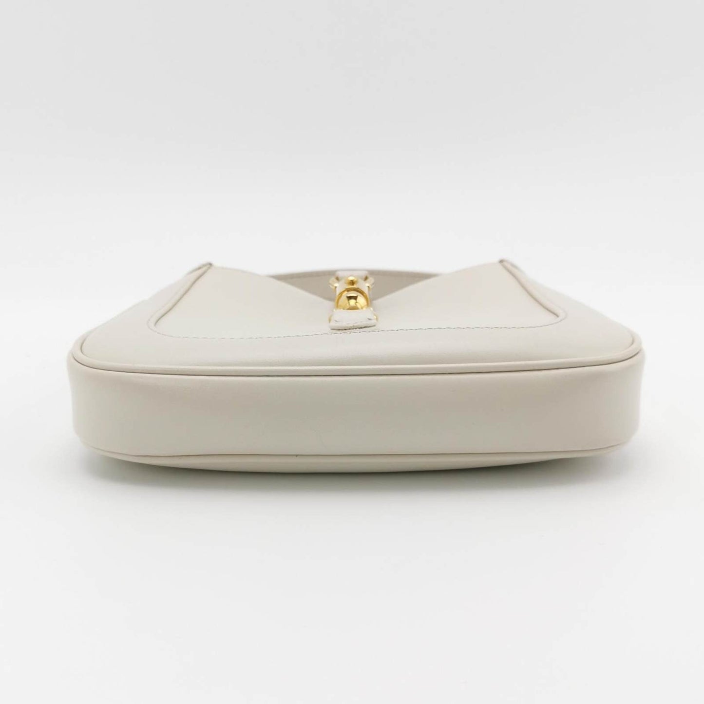 Gucci Jackie Adjustable Strap Size Leather White Mini Travel Bag
