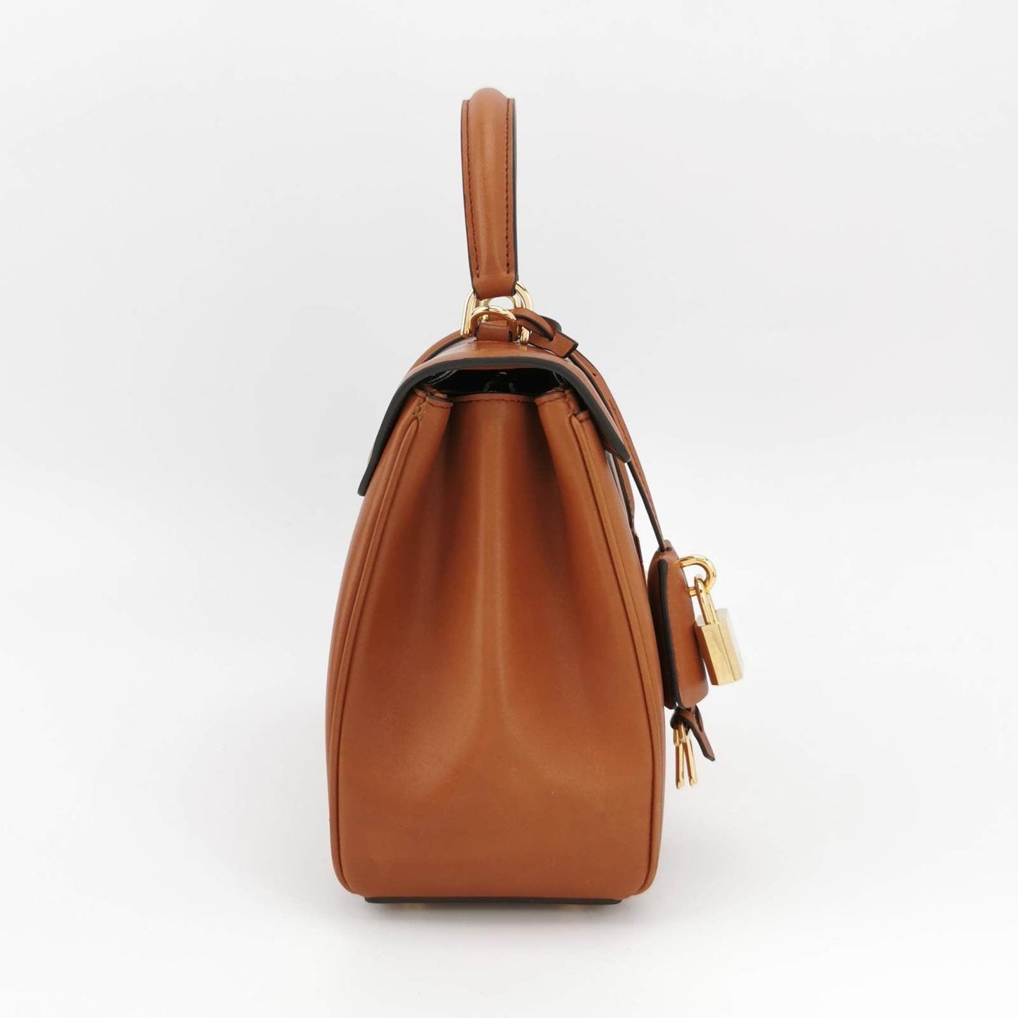 Celine Bag Caramel Natural Smooth Calfskin Leather Tan Travel Bag Calfskin Leather