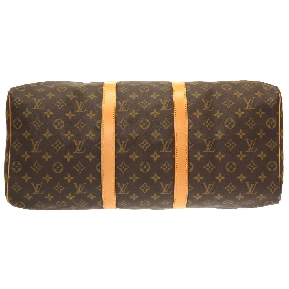 Louis Vuitton Boston Duffel M41426 Keepall 50 Monogram Canvas Brown Travel Bag 4G0072Lzg5