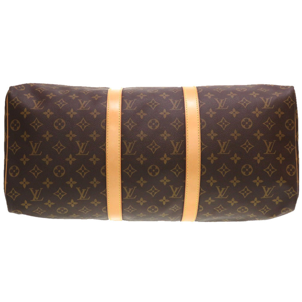 Louis Vuitton Boston Duffel M41426 Keepall 50 Monogram Canvas Brown Travel Bag 4L0062Gsb5