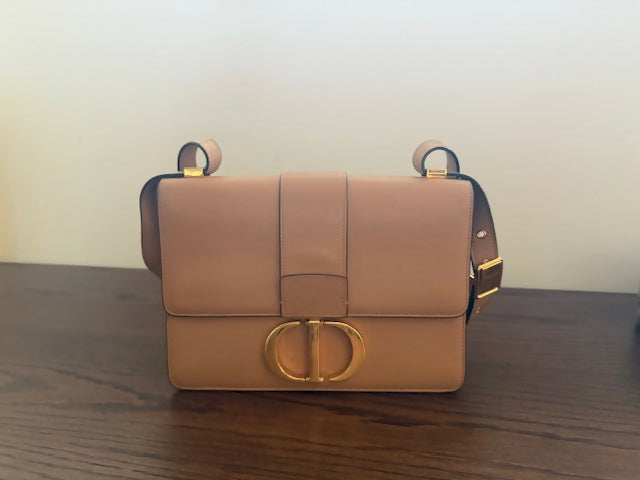 Dior Handbag 30 Montaigne Bag Leather Tan