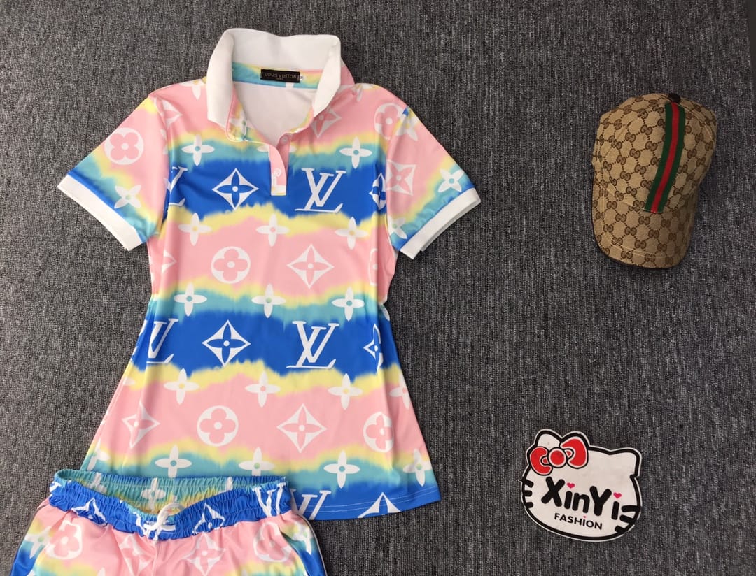 Louis Vuitton Jogger and Tshirts Set.