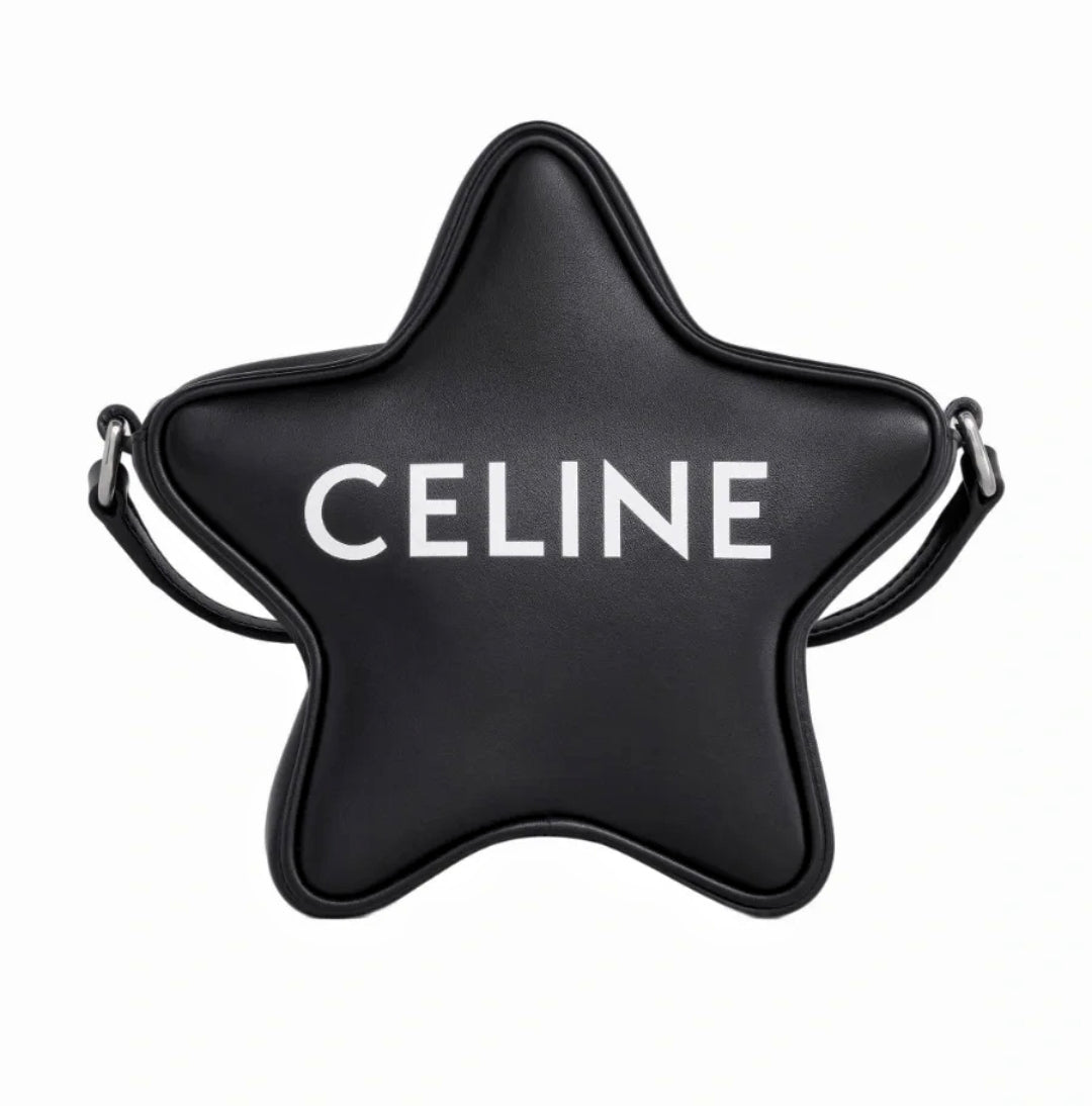 Top Quality Etoile With Top Quality Print Black Small Travel Bag