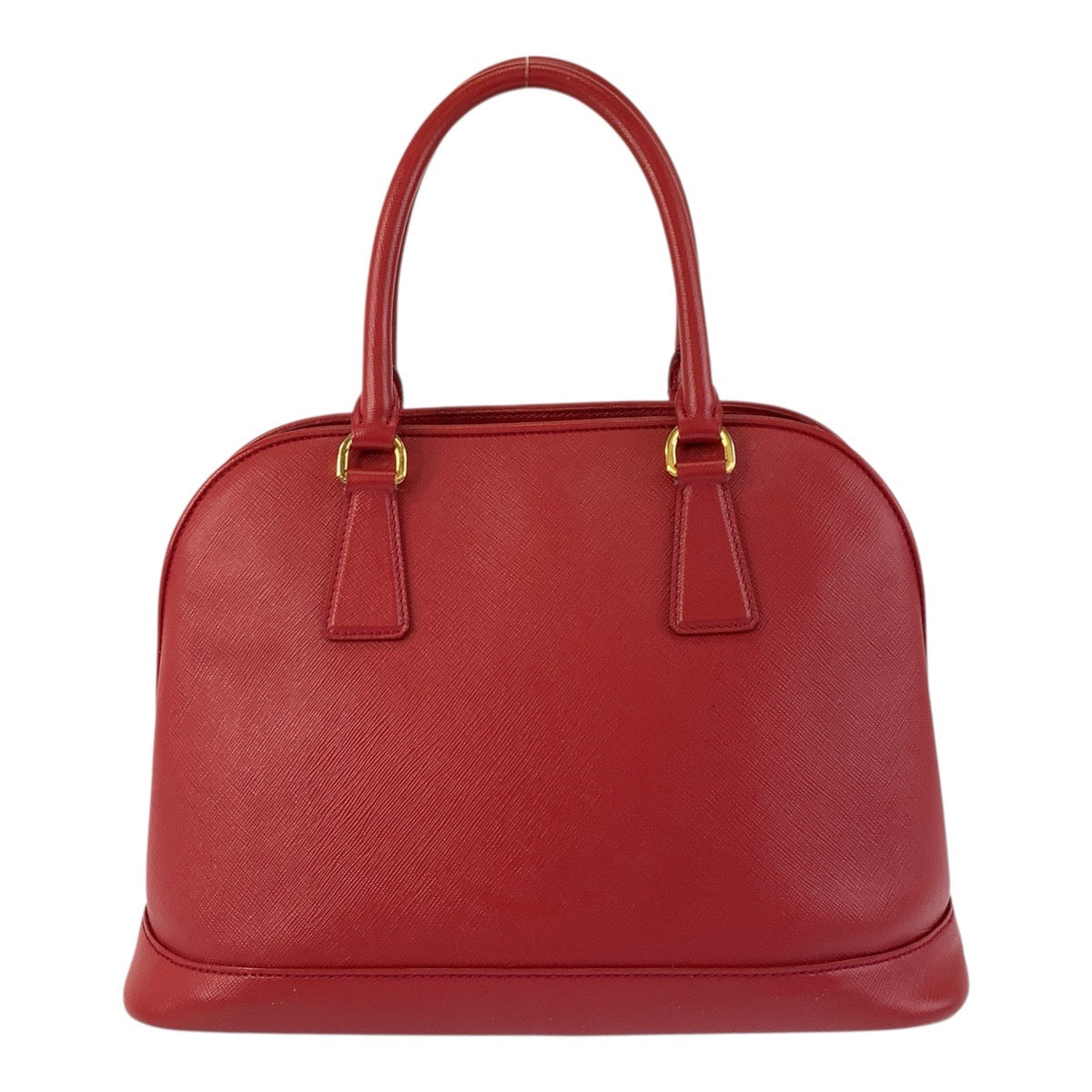 Metal Safiano Promenade Women Leather Red Travel Bag