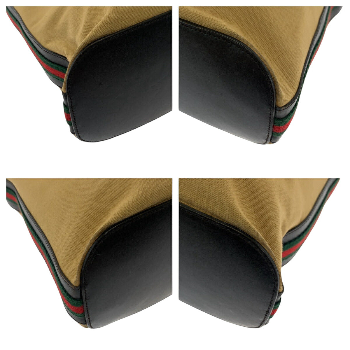 Gucci Sherry Line Shoulder Bag Canvas