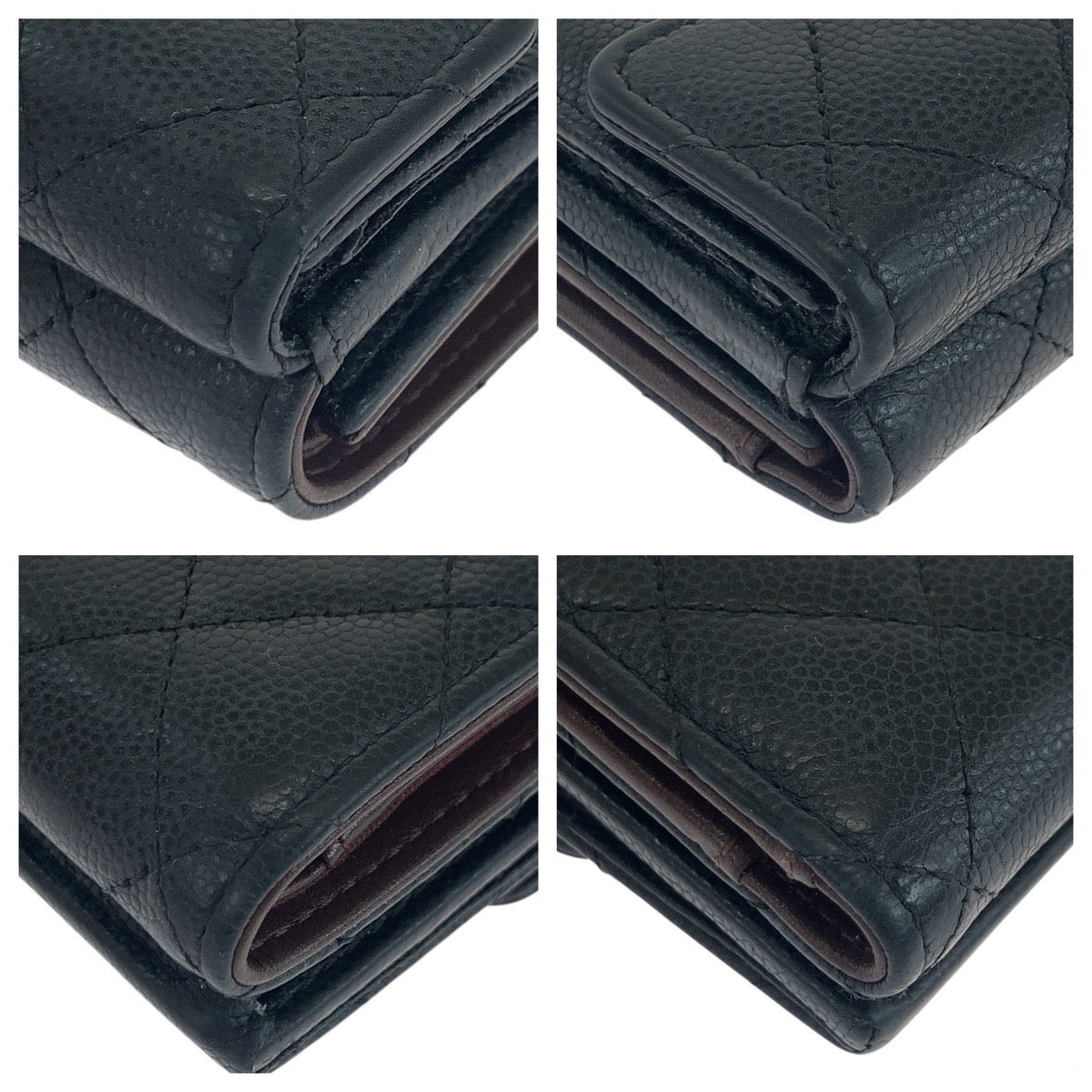 Chanel Coco Mark Matelasse Lambskin Wallet