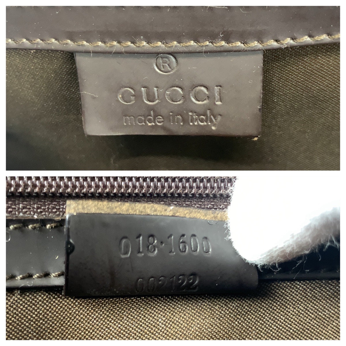 Gucci Pattern Clutch Bag Nylon