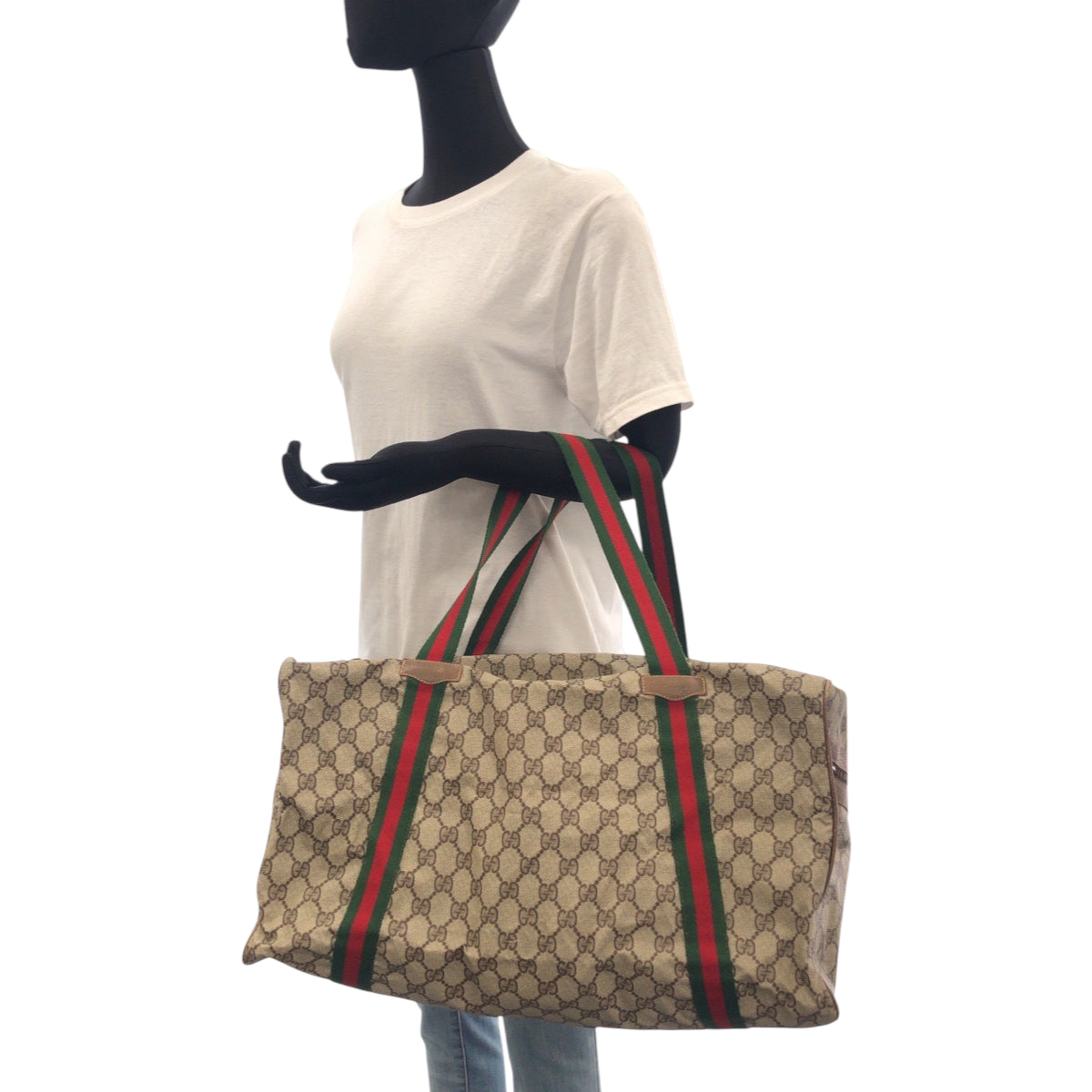 Gucci Boston Duffel 012 404 GG Canvas Multicolor Handbag