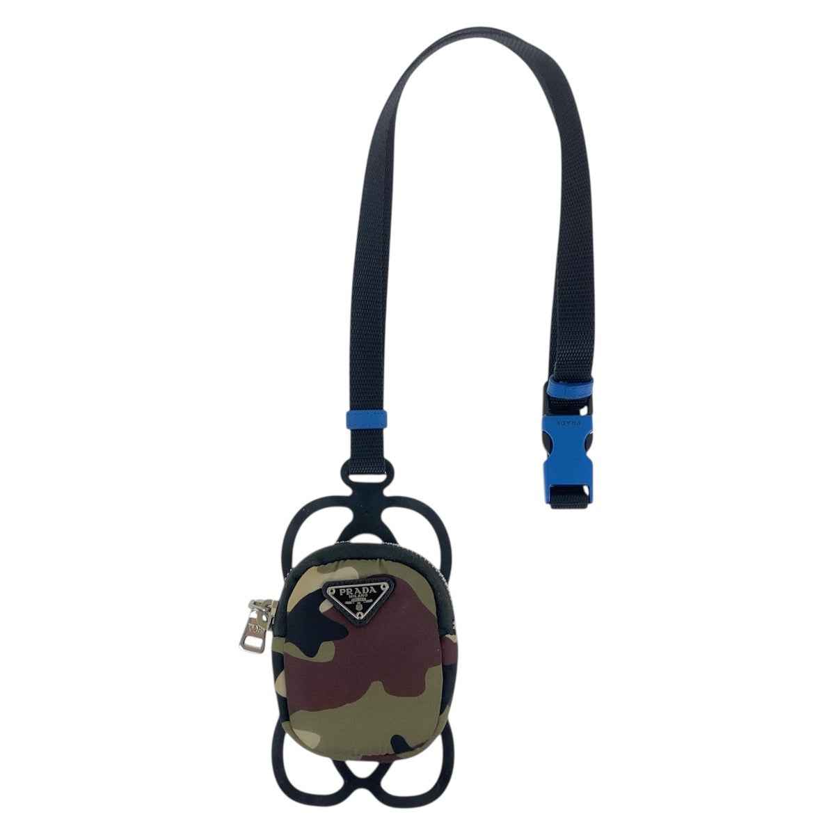 Pouch Multicolor Test Triangle With Handbag Nylon Logo Travel Bag