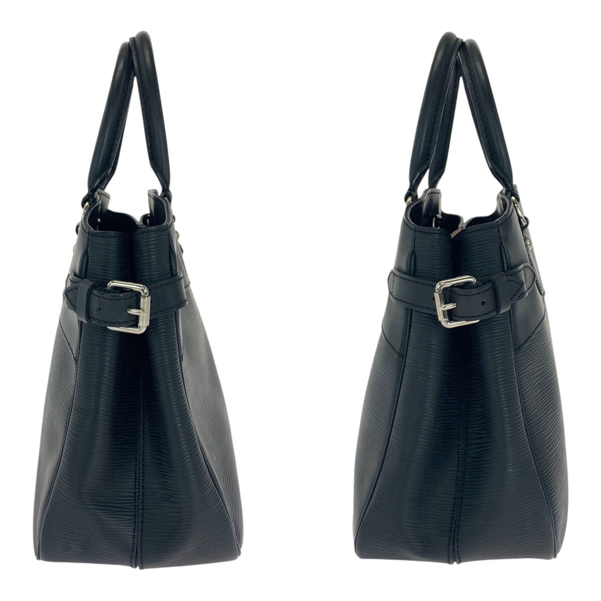 Louis Vuitton M59262 Epi Noir SilverMetal Epi Leather Black Handbag 2