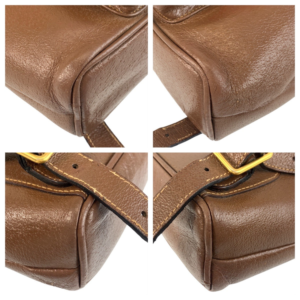 Gucci Bamboo Backpack Leather Backpack 7