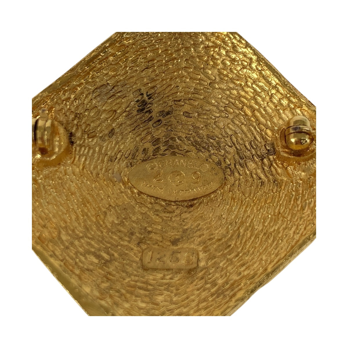 Chanel Brooch plating COCO Mark Gold Handbag 2