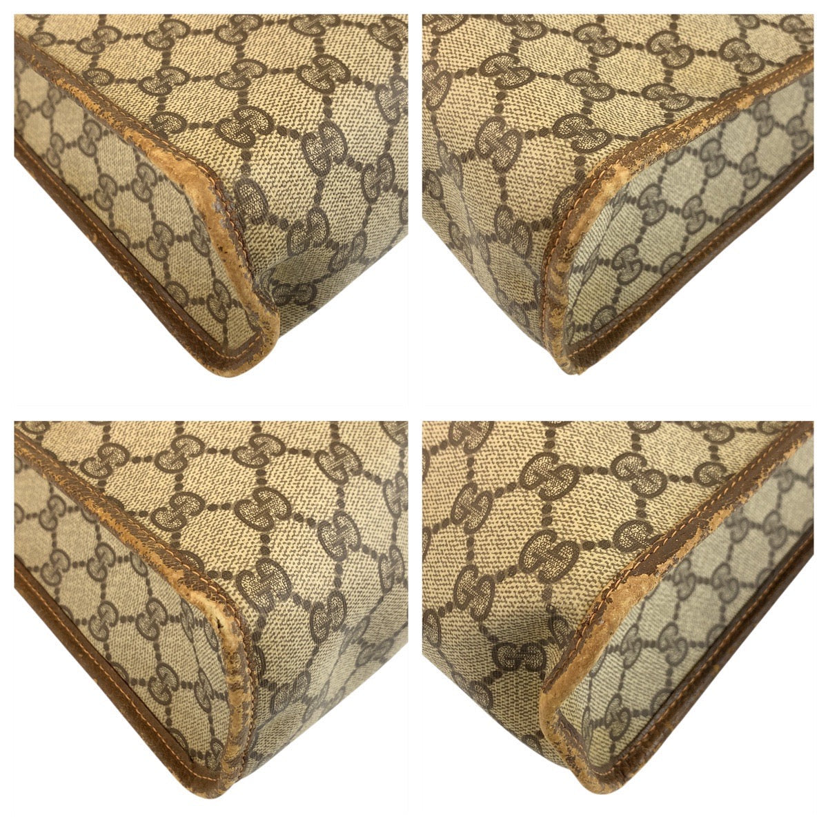 Gucci Supreme 2Way Bag Canvas Travel Bag Bag 6