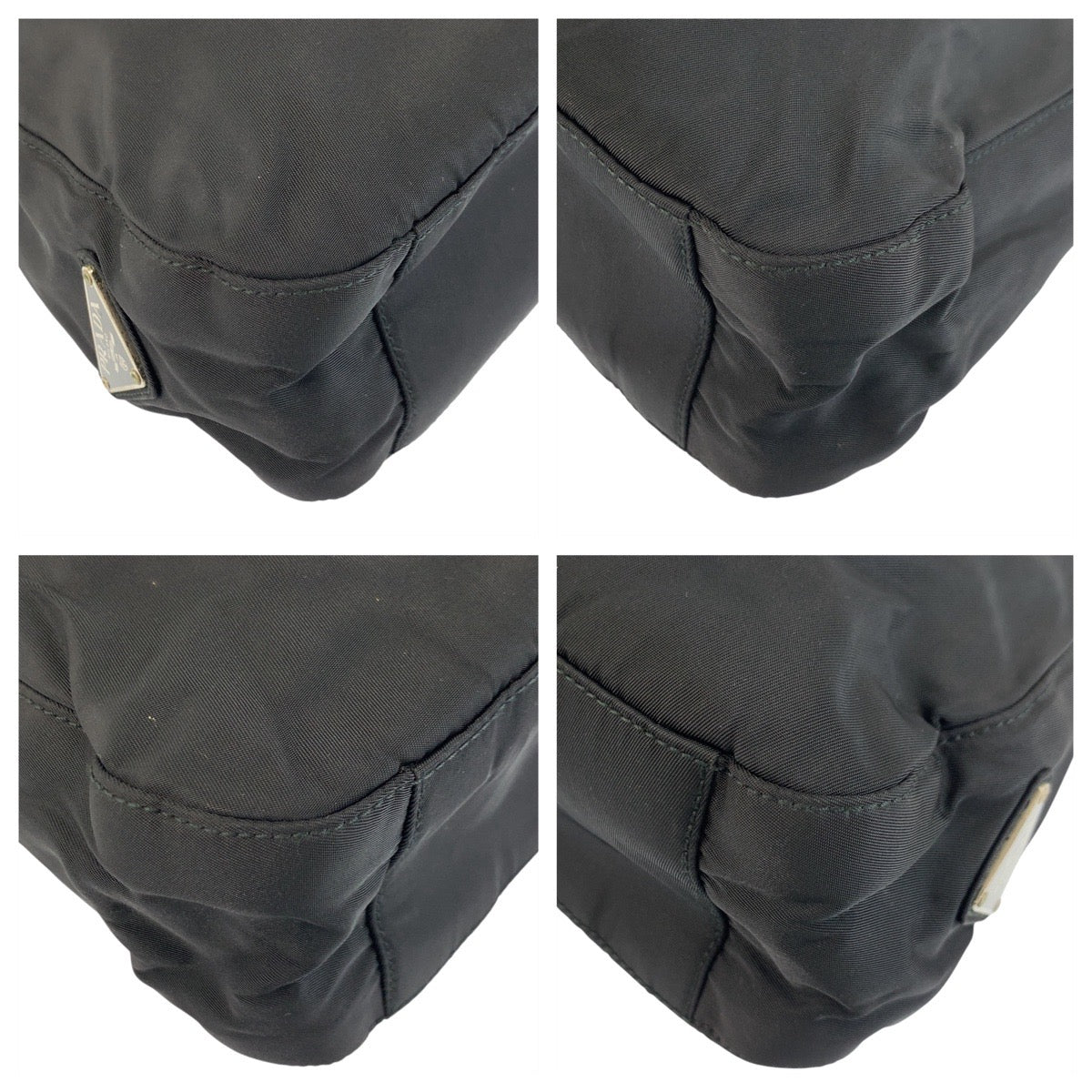 Test Triangle With Nylon Black Travel Bag