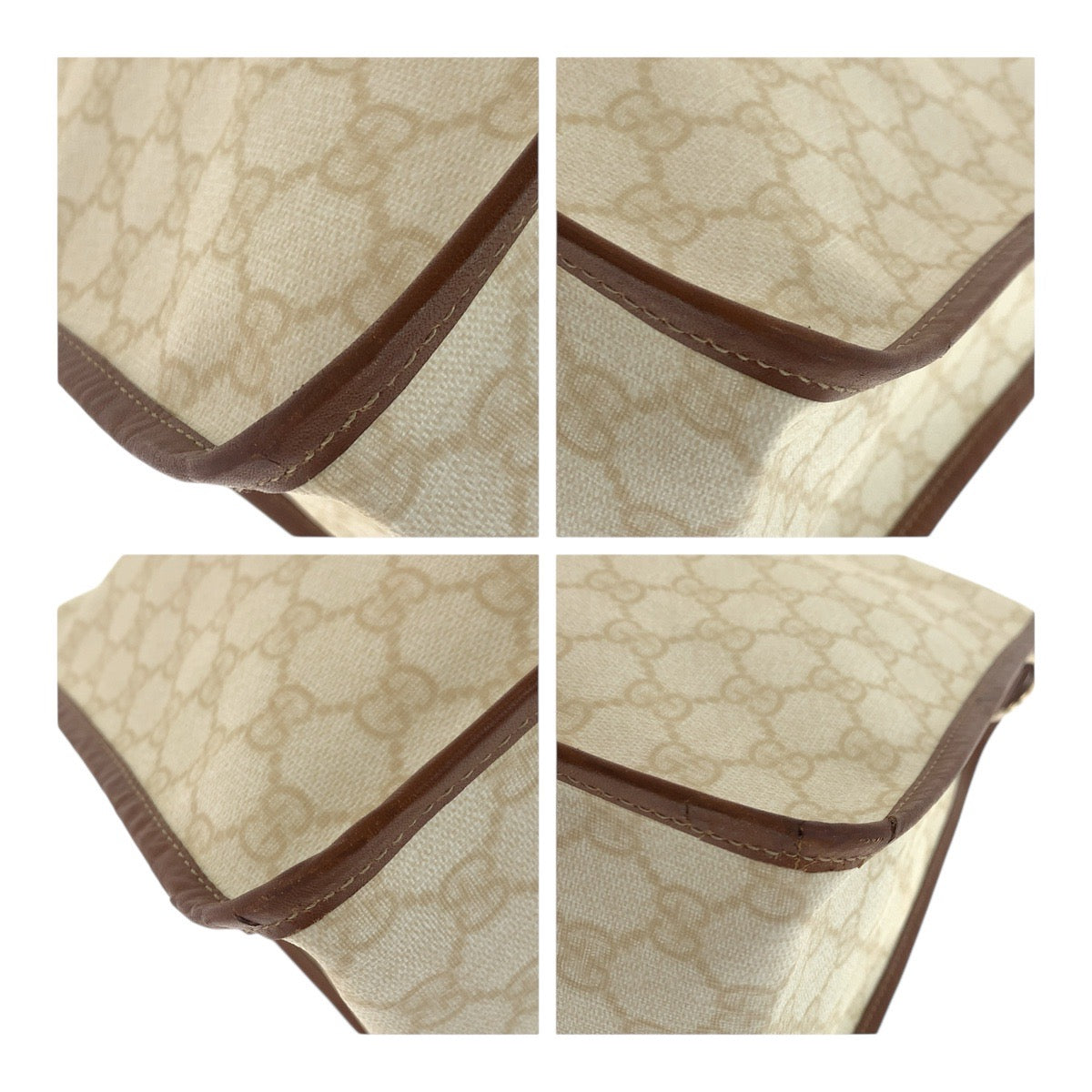 Gucci Plus Pvc Briefcase Handbag Travel Bag