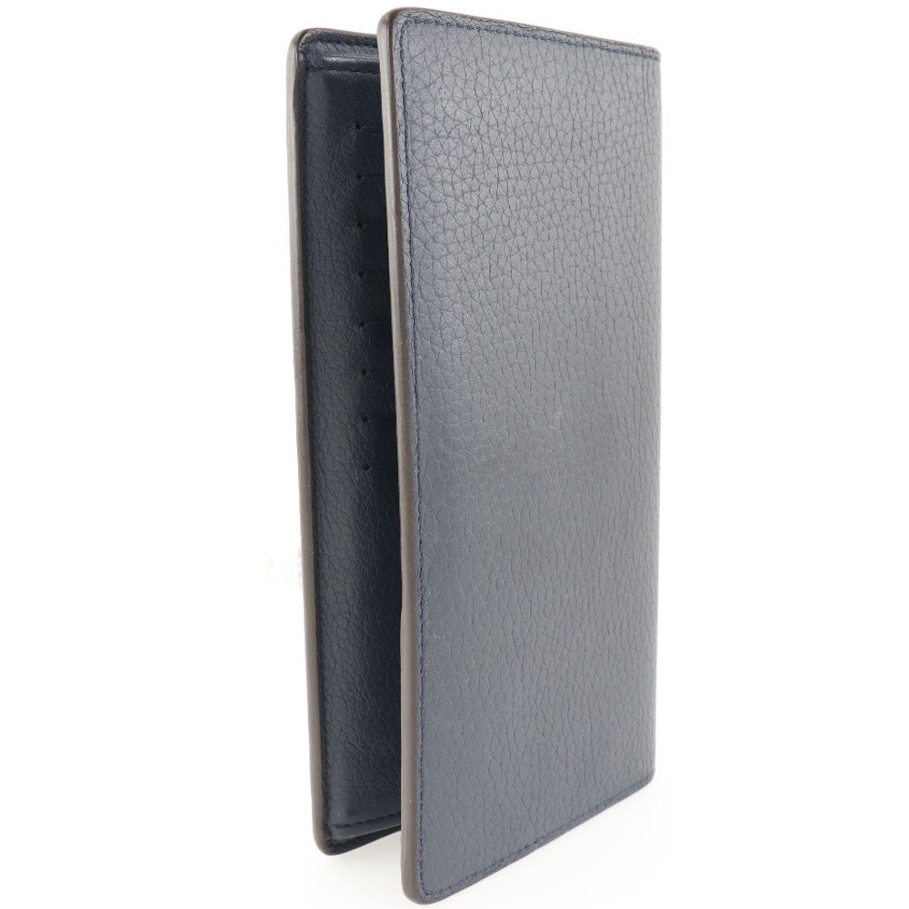 Louis Vuitton Long Purse M58818 Taurillon Clemence Blue Navy Wallet Case