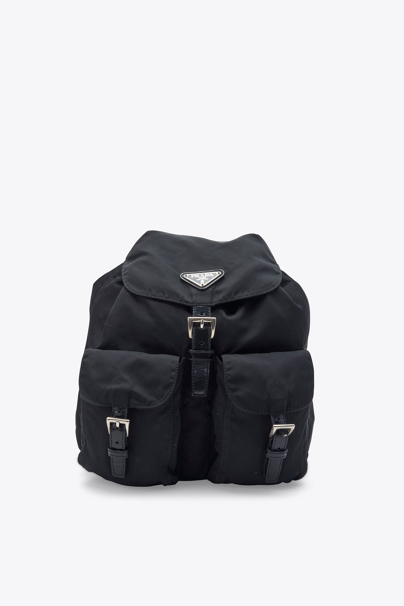 Prada Backpack Nylon Black Small