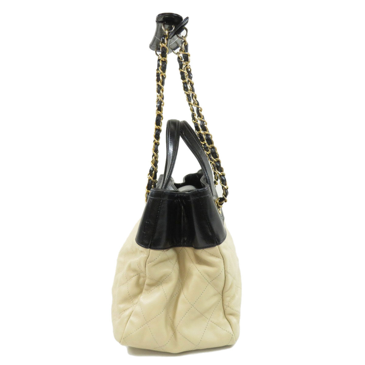 Chanel in the Mix Line Hardware 2way Handbag Gold