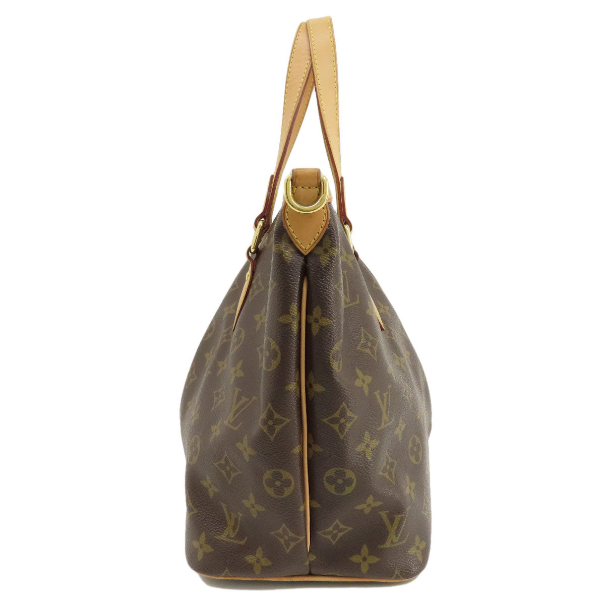 Louis Vuitton M40145 PalermoPM Monogram Canvas Brown Tote Bag