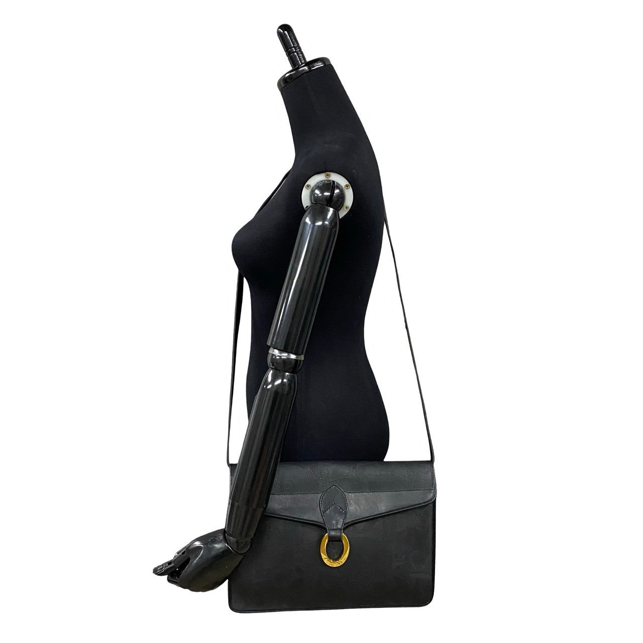 Dior Christian Trotter Shoulder Bag Leather Leather Shoulder Bag