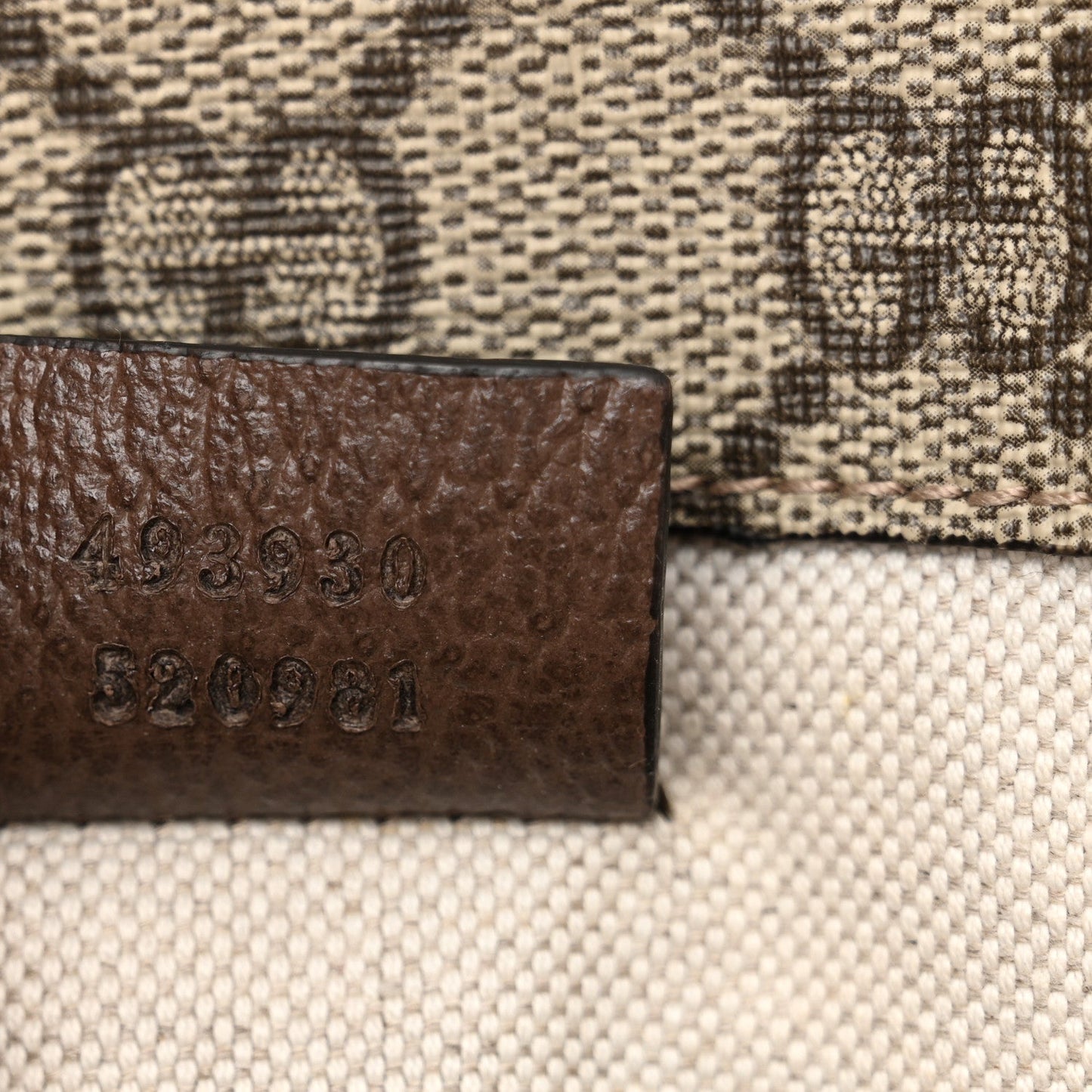 Gucci GG Supreme Monogram Neo Web Belt Bag Brown