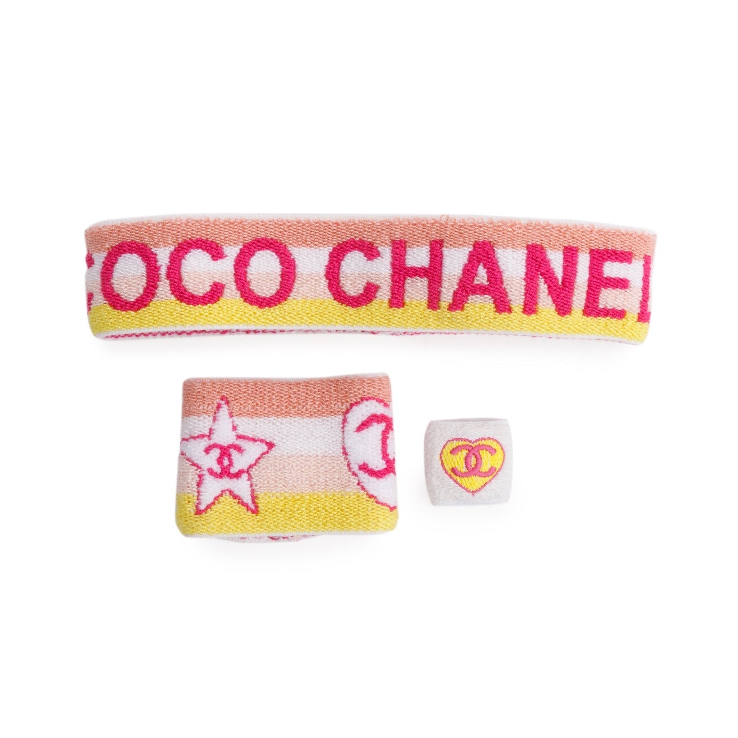 Chanel Muliticolor Terry Cloth Sport Line Travel Bag