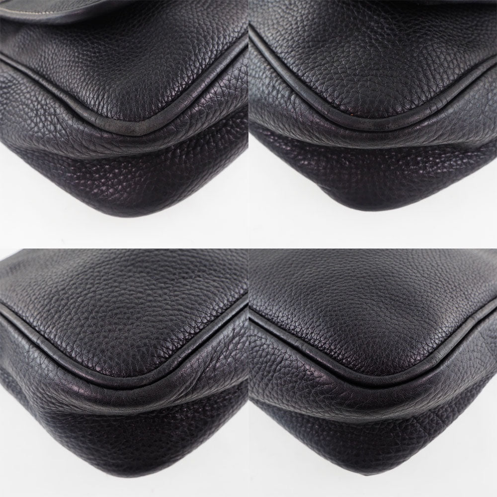 Shoulder Bag Calfskin Women Black