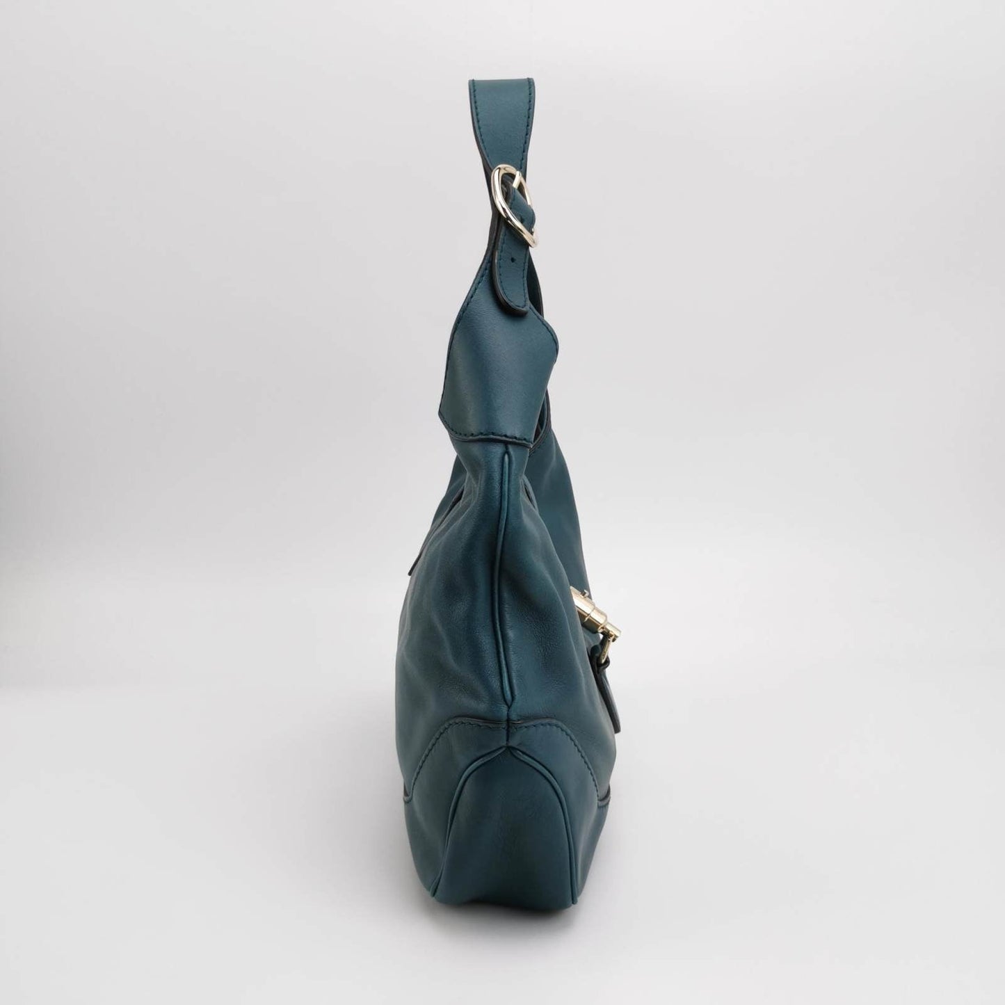 Gucci Jackie Soft Leather Navy Medium Travel Bag
